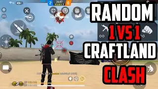🔥 Random Craftland 1 vs 1 Match | Intense Headshot Battle! 🔥