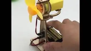 DIY Electric Oscillating Fan Kit