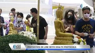 Songkran Festival Celebrated At 10 Temples In City