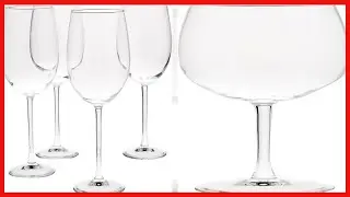 Great product -  Amazon Basics All-Purpose Wine Glasses, 19-Ounce, Set of 4