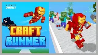 Hero Craft Runner | 3 Minute Gameplay ep01 | Level 1-5
