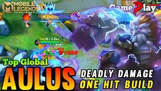 Best Build Aulus 2023 - One Hit Build Aulus - Top Global Aulus Gameplay by [ 暗 |&bull; G Paul. ]