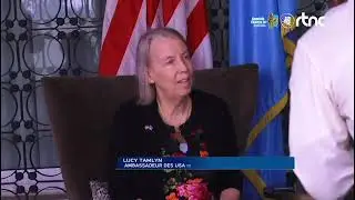 Lucy Tamlyn Ambassadeur des USA/RDC exprime son indignation sur la reprise de conflits &agrave; l'Est/ RDC 