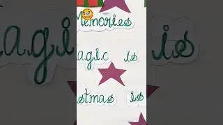 Christmas board decoration 2 #trending #christmas #viralvideo #merrychristmas #santa #viral #shorts