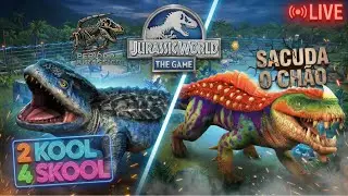 🦖🔥 LIVE JURASSIC WORLD - THE GAME | EVENTOS GORGOSUCHUS & 2 KOOL 4 SKOOL 🔥🦎
