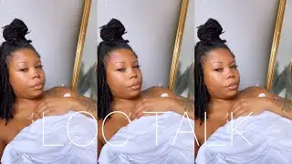NOT RETWISTING MY LOCS FOR 3 MONTHS: DAY 75 of 90 SEMI- FREE-FORMING | loc update + wine gworl | cv