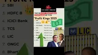 Most Profitable Companies 2025 💸 | Best Stocks to Watch 🚀 #stockmarket