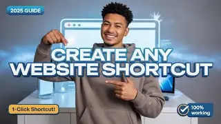How to Create a Shortcut for Any Website on Desktop in Windows 11 (2025 Guide)