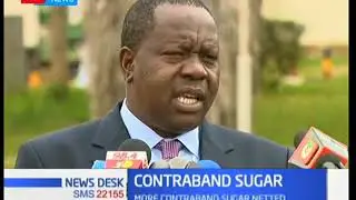 Confiscated contraband sugar contains mercury and copper | KTN News Desk