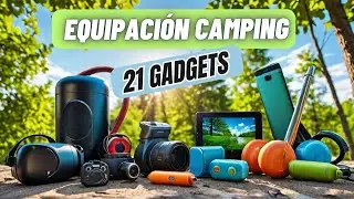 Descubre los Gadgets Más Útiles para Acampar en Temu. #gadgets #tech