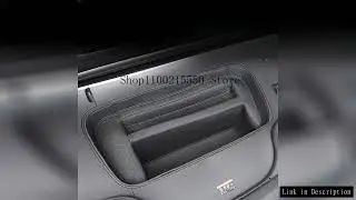 For ZEEKR 7X Car Trunk Storage Pad Leather Front Rear Trunk Mat Protector Bottom Interior Decoration
