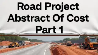 Road Project Abstract Of Cost Part 1 , Civil Engineers Guide, Civil Guide, Civil Pro Tips #rabin1965