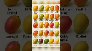 Different Types Of Mango Breeds Name Collection In English #Mango #Fruits #Names #EnglishWords #New