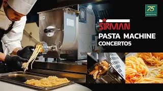 SIRMAN PASTA MACHINE : CONCERTO-5 l เครื่องทำพาสต้าสแตนเลสสตีล