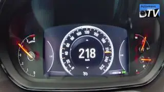 2015 Opel Insignia FL BiTurbo 195hp   0 230 km h acceleration 1080p
