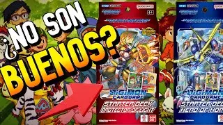 ¿Valdran la Pena las NUEVAS Estructuras? (ST20 y ST21) de Digimon Card Game