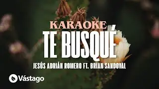 Te Busqu&eacute;  - Jes&uacute;s Adri&aacute;n Romero, Brian Sandoval (Karaoke)