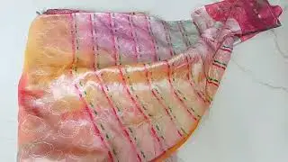 Saree cutting and stitching #saree  #subscribe 