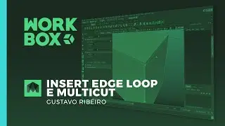 INSERT EDGE LOOP E MULTICUT NO MAYA, com Gustavo Ribeiro | WorkBox