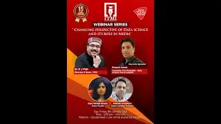 ITMI Webinar on Changing Perspective of Data Science and its Role in Media by Mr. Deepak Kumar .
