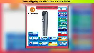 XIAOMI MIJIA Hair Clipper 2 Cutting Machine Trimmer Professional Clippers Titanium Alloy Blade