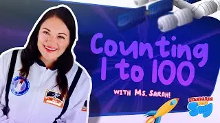 Counting 1-100 in Space with Ms. Sarah!