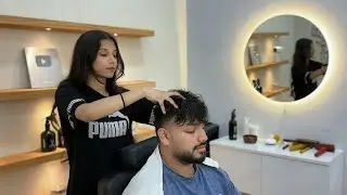 Cosmic HEAD MASSAGE by SHIVU BARBER 💆🏻&zwj;♂️| ASMR MASSAGE ✨