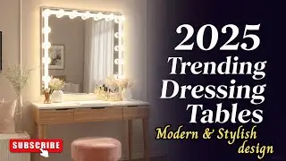 Dressing Tables with Mirror & LED Lights 2025 | Craftatoz