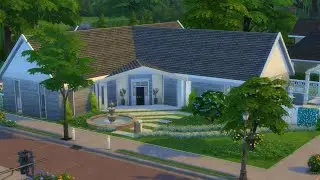 Modern house Speed build || The sims 4