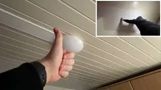 Decke wieder zum strahlen bekommen - Plafond reinigen (Holzpaneele, Lackiert) - Raumdecke putzen