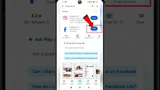 facebook Lite kaise download Kare 2025 | how to download facebook lite | #shorts