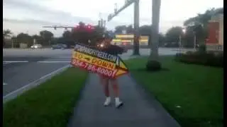 What a Human Directional is all about. Steve The Sign Guy