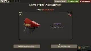 [TF2] Buying Burning Team Captain [US $14.000 Hat] + SERVER REACTION. [2017]