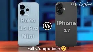 OPPO Reno 15 Pro Mini vs iPhone 17 &ndash; Compact Flagship Clash!