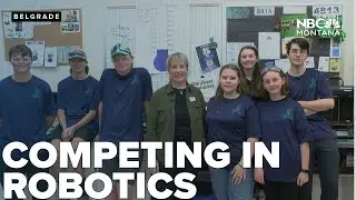 Belgrade High Robotics team prepping to compete at national event