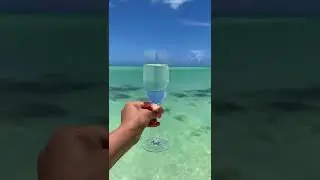 Cristal water in Como Parrot Kay 😮