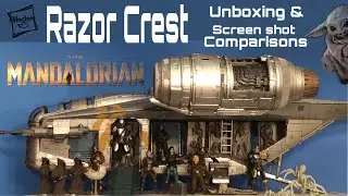 HASLAB Mandalorian RAZOR CREST Vintage Collection Unboxing, Review and Comparisons