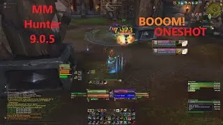 MM Hunter PvP Arena / Shadowlands 9.0.5 / Feral+Hunter oneshot with big damage!