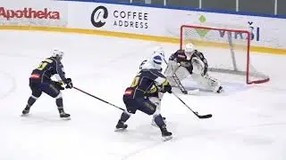 Optibet Hokeja Līga: HK Kurbads - HS Rīga. Spēles labākie momenti (03.03.2024)