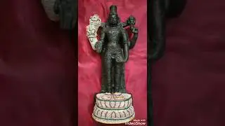 VID 20200302 WA0006 - LORD BALAJI  WITH STONE STUDDED ABOOSHANAM  18 INCHES