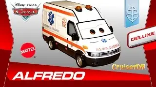Disney Pixar Cars 2014 DELUXE Diecast Alfredo 1:55 Scale Mattel