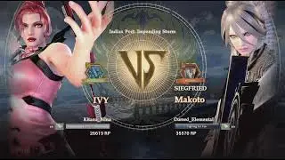 Soulcalibur 6 online Ivy vs Siegfried