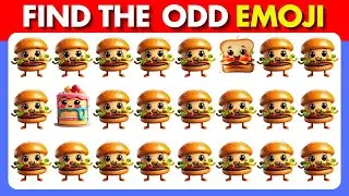 Find the Odd One Out 🔍🧐🧠 | Find Odd Emoji Out | Emoji Quiz Challenge | Quizzonia