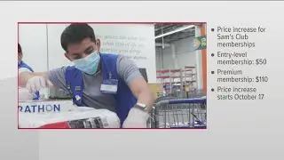 Sam's Club increasing membership price