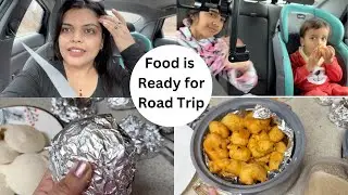 Food for Road Trip in USA | Indian Food Quick n Easy | Preeti Pranav Vlog