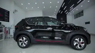 kia sonet black ceramic coated by carpro cquartz thrissur-9061591488