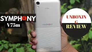 Symphony V75m  UNBOXING & REVIEW