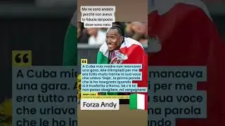 Il nostro campione Andy Diaz si racconta prima della gara ai mondiali#shorts#shortvideo#atletica