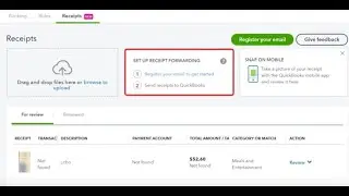QBO receipt capture from email