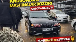 Andijon mashina bozori sotilgan va sotiladigan mashinalar narxlari